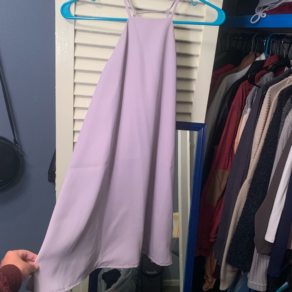 Tobi Light Purple Mini Shift Dress - Picture 2 of 3